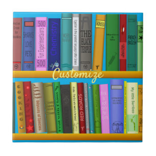 Books on Shelves Thunder_Cove Tile