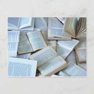 Books Postcard