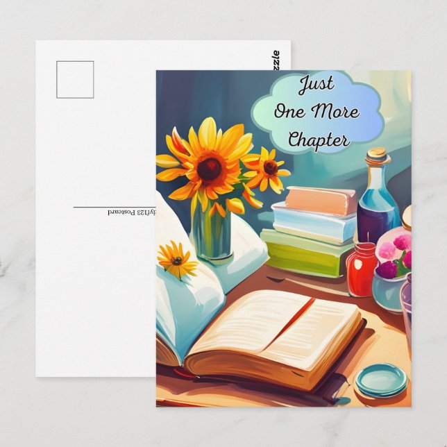 Books, Postcard for Postcrossing (Front/Back)