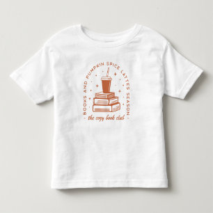 Books & Pumpkin Spice Season Toddler T-Shirt