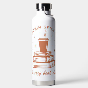 Books & Pumpkin Spice Season Water Bottle