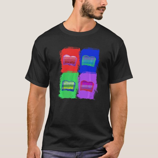 Books Read Books Pop T-Shirt (Front)