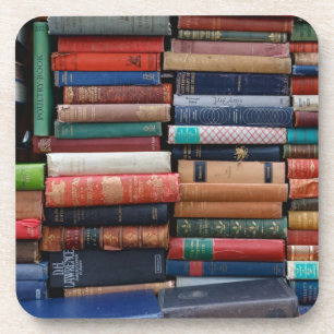 Books Read Love Old Books Coaster