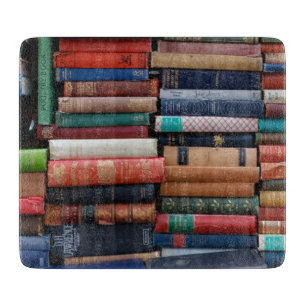 Books Read Love Old Books Cutting Board