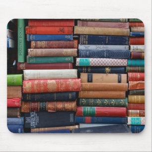 Books Read Love Old Books Mouse Mat