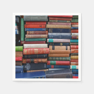 Books Read Love Old Books Napkin