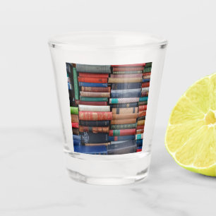 Books Read Love Old Books Shot Glass