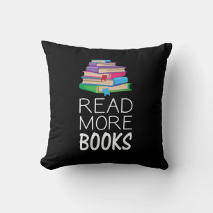 Books - Read More Books Cushion