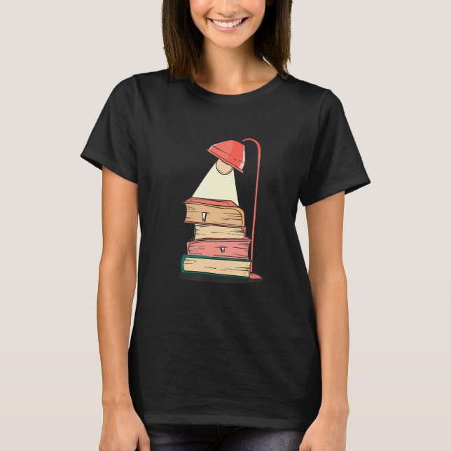 Books Reader Reading Book 1 T-Shirt (Front)
