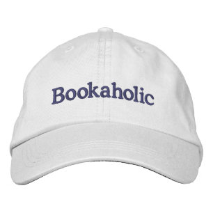 Books Reading Embroidered Hat