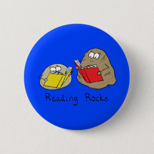 Books Reading Kids Funny 6 Cm Round Badge