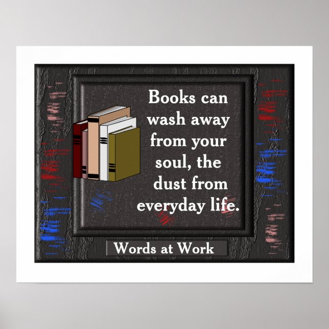 Books -Reading poster (Front)