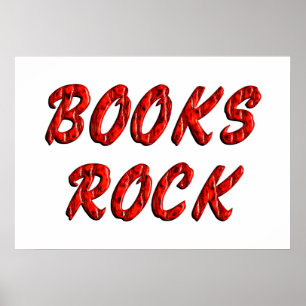 Books ROCK Poster