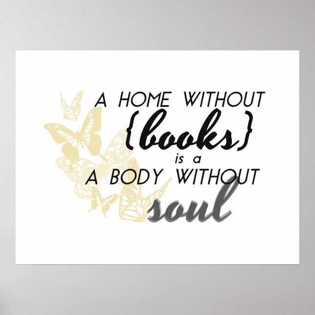 Books = Soul Poster (Front)