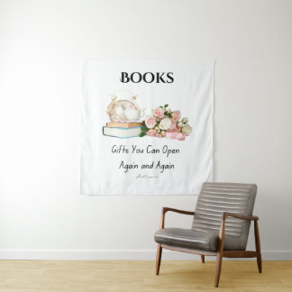 Books Tapestry
