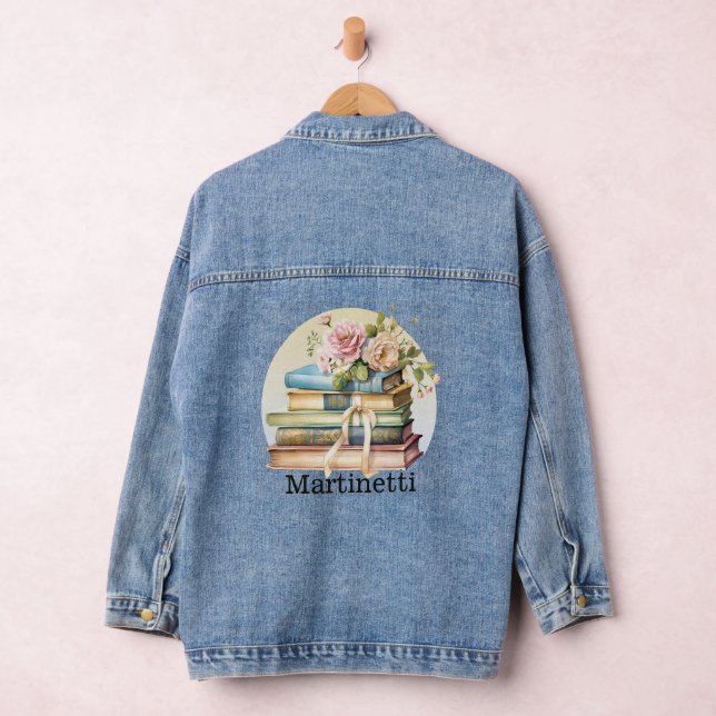 Books, Teacher, Shop   Denim Jacket (Hangar)