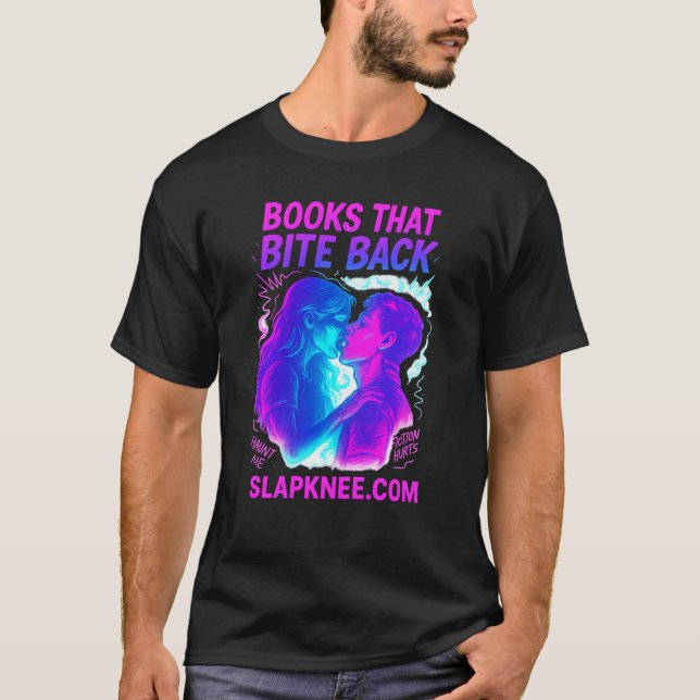 Books That Bite Back T-Shirt (Front)