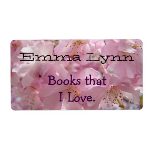 Books that I Love Add Your Name Book Tags Blossoms