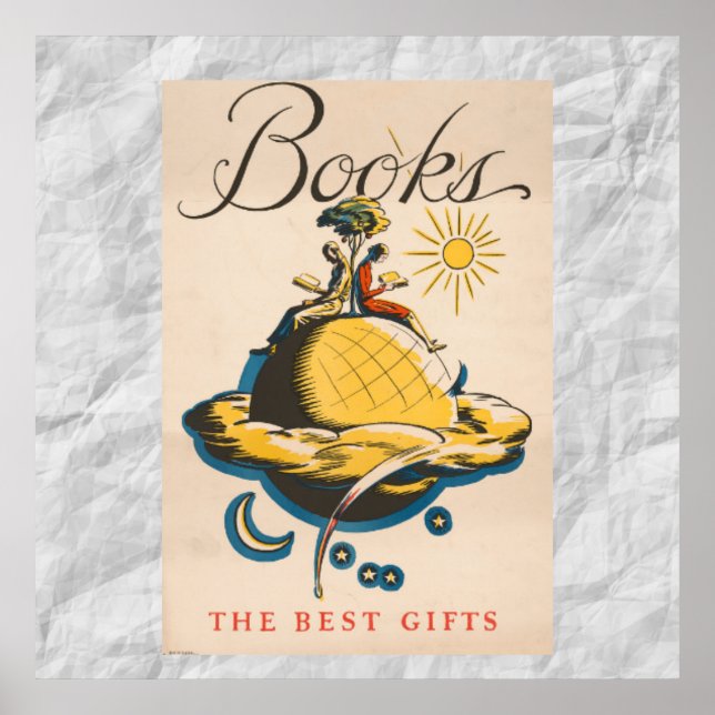 BOOKS - the best gifts Poster (Front)