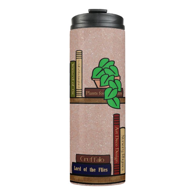 Books Thermal Tumbler (Front)