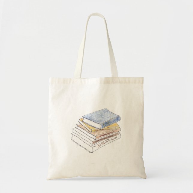 Books tote bag (Front)