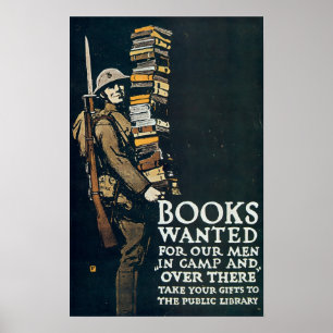 Books Wanted Poster