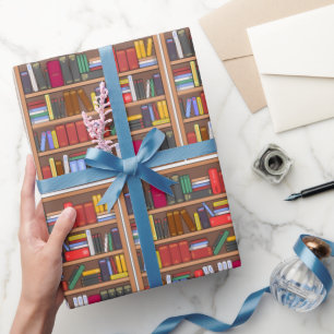 Books Wrapping Paper