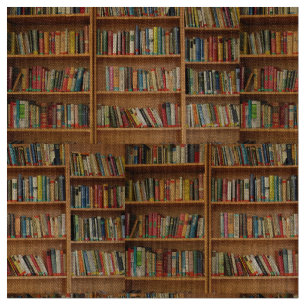 Bookshelf background fabric