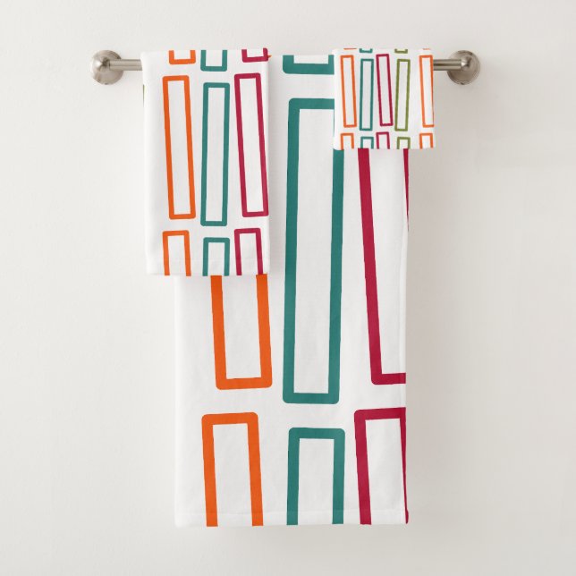 Bookshelf  bath towel set (Insitu)