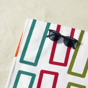 Bookshelf beach towel
