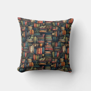 Bookshelf Books Cushion