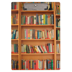 Bookshelf Books Library Bookworm Reading Clipboard