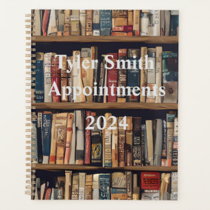 Bookshelf Daily Appointments Planner