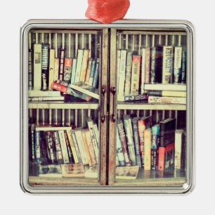 Bookshelf Metal Tree Decoration