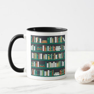 Bookshelf  mug
