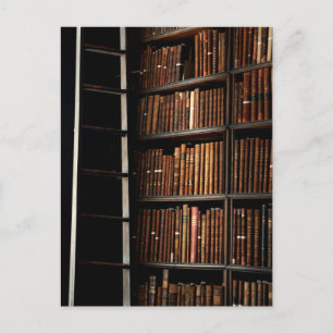 Bookshelf Postcard