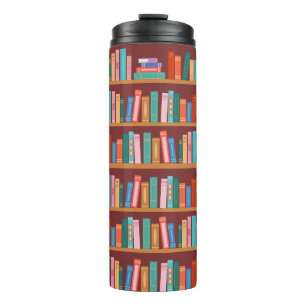 bookshelf water bottle