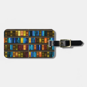 Bookshelves 1 Luggage Tag Options