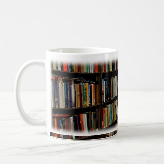 Bookshelves Mug (Left)