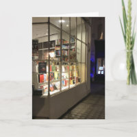 Bookshop Window Night Photography London, England