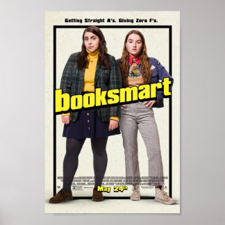 booksmart  superbad poster