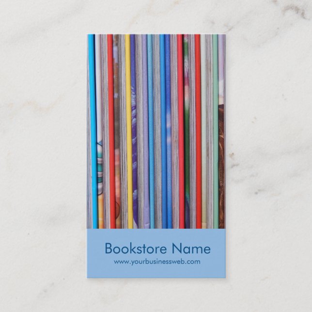 bookstore business card (Front)