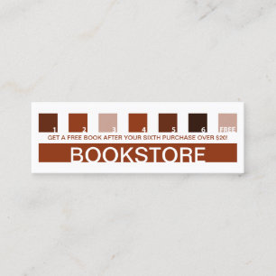 BOOKSTORE customer appreciation (mod squares) Loya Loyalty Card