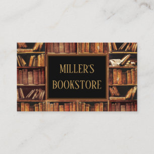 Bookstore (customisable) business card