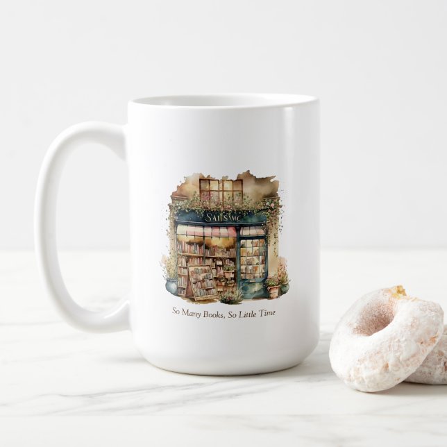 Bookstore Mug (With Donut)
