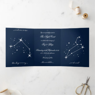  BookTok Romantacy Wedding Invite - Aries/Leo
