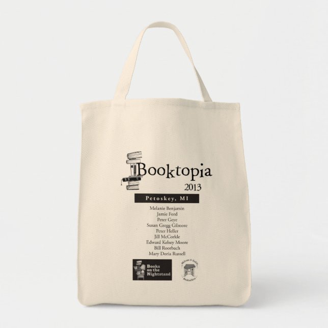 Booktopia 2103 - Petoskey MI Bag (Front)