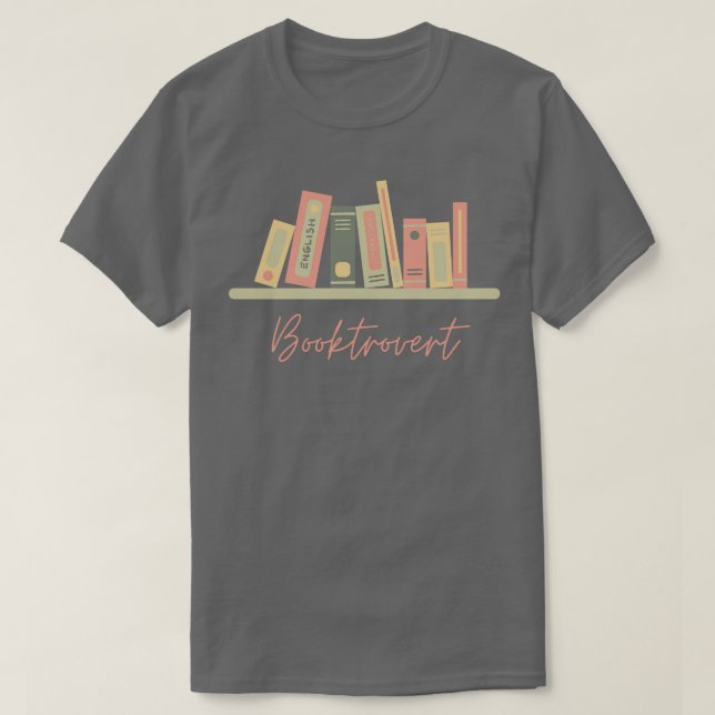 Booktrovert 30 T-Shirt (Design Front)