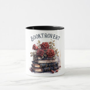 Booktrovert, Book Lover Mug