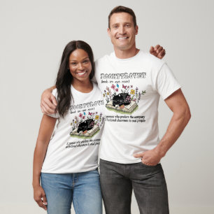 Booktrovert Cat & Book Lover Funny Cute Bookworm T-Shirt